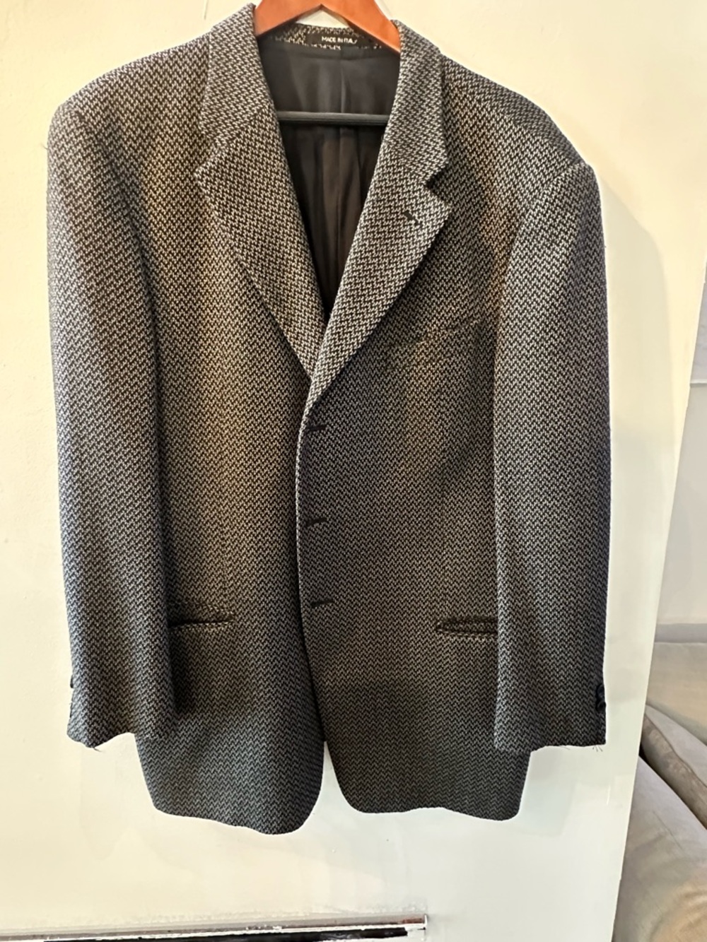 Men's Grey tweed Blazer - Classic Formal Jacket